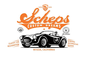 make incredible wonderful garage logo for your company