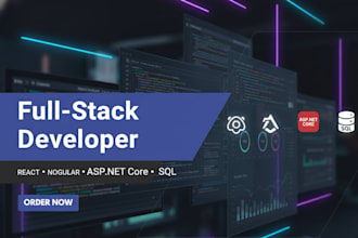 be your react, angular and asp net core developer