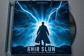design unique album cover art and single album artwork