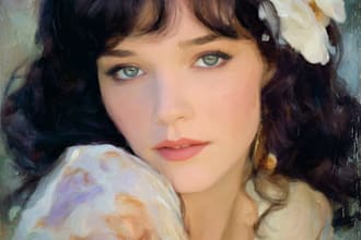 draw realistic self portrait best oil painting