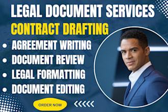 professionally draft, review, and format business legal documents