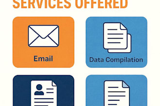 provide my services for documentation and record management