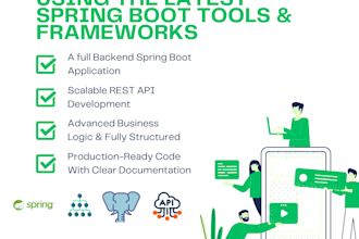 java spring boot developer  rest API  backend application specialist