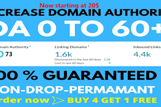 increase da moz 60 in 10 days
