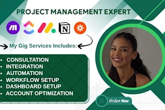setup workflow automation notion monday com clickup trello notion template