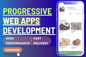 develop a modern, fast progressive web app for your business