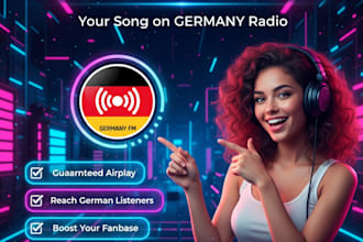 do exclusive promotion and airplay song on germany radio