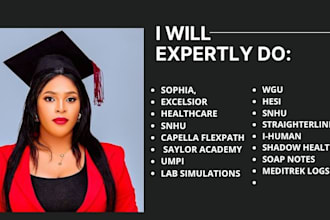 expertly do umpi, sophia, excelsior, saylor academy ,snhu, capella flexpath