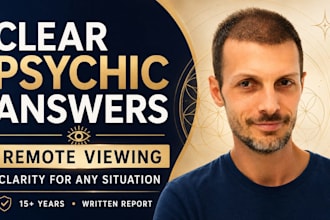 do psychic reading remote viewing for any situation