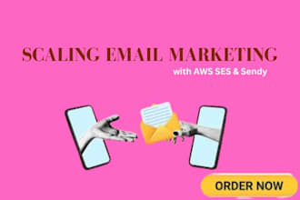 setup amazon ses, sendy integration and SMTP for email marketing
