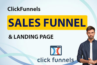 design clickfunnels sales funnel landing page