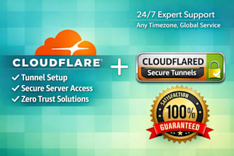configure cloudflare zero trust tunnel