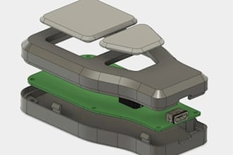 make 3d electronic enclosure box,custom pcb housings,assembly files for 3d print