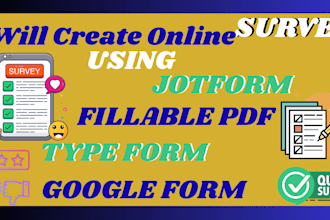 using responsive form to create online survey with type form google form survey