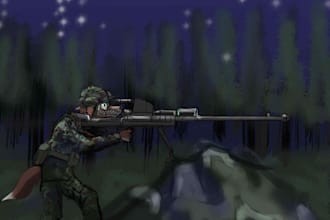 do illustrations for covers and novels,