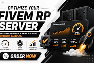optimize your fivem rp server for better performance and stability