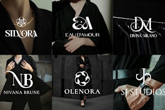 design an elegant,minimal luxury fashion logo