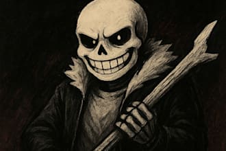 create you an original megalovania or a megalovania cover
