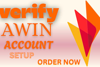 create and set up your awin affiliate account within 24hrs
