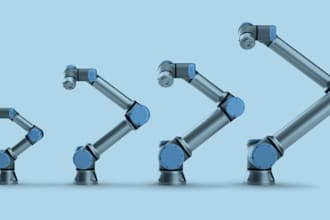 industrial product 3d design robotics automation bionic prosthetic in solidworks