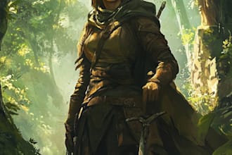 dnd character art and dnd character art