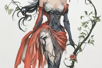 design a anime character