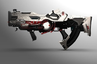 do 3d roblox model 3d game weapon, ugc, roblox gun, 3d swords, blender 3d props