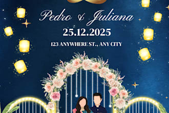 design custom invitations for wedding, parties, birthdays