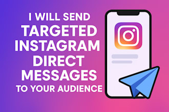 send targeted instagram direct messages to your  audience