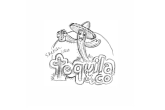 design awesome cool tequila logo