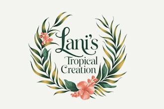 modern home garden logo design with natural and organic