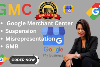 fix google merchant center suspension,misrepresentation,gmc gmb reinstate