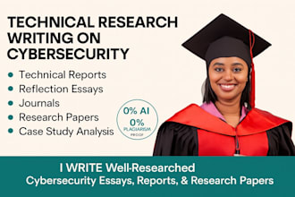 write cyber security, information security, digital forensics and IT papers