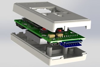 do electronic enclosures pcb,high quality 3d product casing render, for 3d print