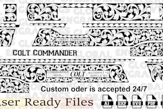 craft laser ready vector artwork for engraving projects