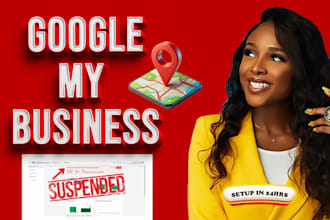 setup and fully optimize your google business profile for top higher map ranking