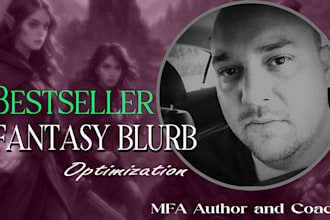 craft a bestseller fantasy book blurb