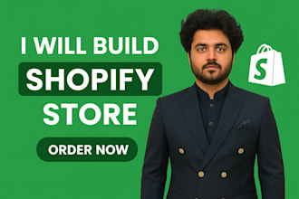 build shopify store or dropshipping ecommerce store