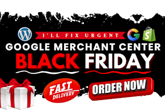 fix emergency gmc black friday suspension, policy violation, ads, within 24hrs