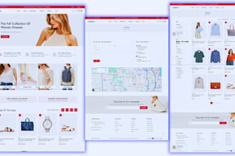 design or redesign a shopify clothing brand, fashion store, y2k, clothing store
