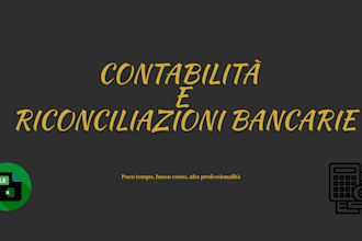gestisco la tua contabilita e riconcilio i movimenti bancari