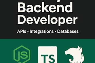 build a fast and scalable nodejs rest API with integrations