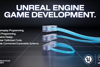 do gameplay and UI programming for unreal engine projects