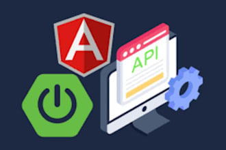 create spring boot and angular project