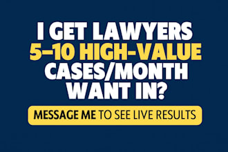 get lawyer leads with facebook lead generation ads