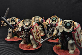 deliver crisp high quality paintwork on small miniature projects