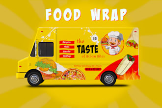 create wrap for your food truck