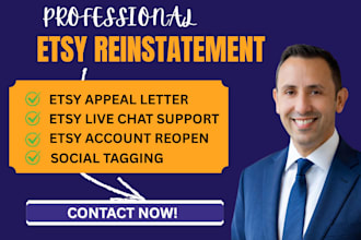 do etsy reopen for suspended etsy account etsy appeal reinstatement