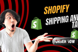 setup shopify shipping and tax and tax duties shipping and tax setup