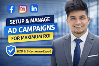 setup and manage ad campaigns for maximum roas
